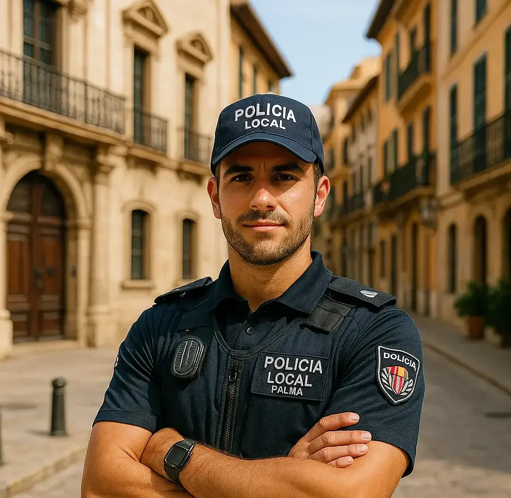 Policía en la calle